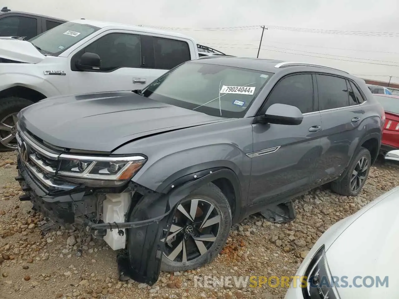 1 Photograph of a damaged car 1V2DC2CA4PC206390 VOLKSWAGEN ATLAS 2023