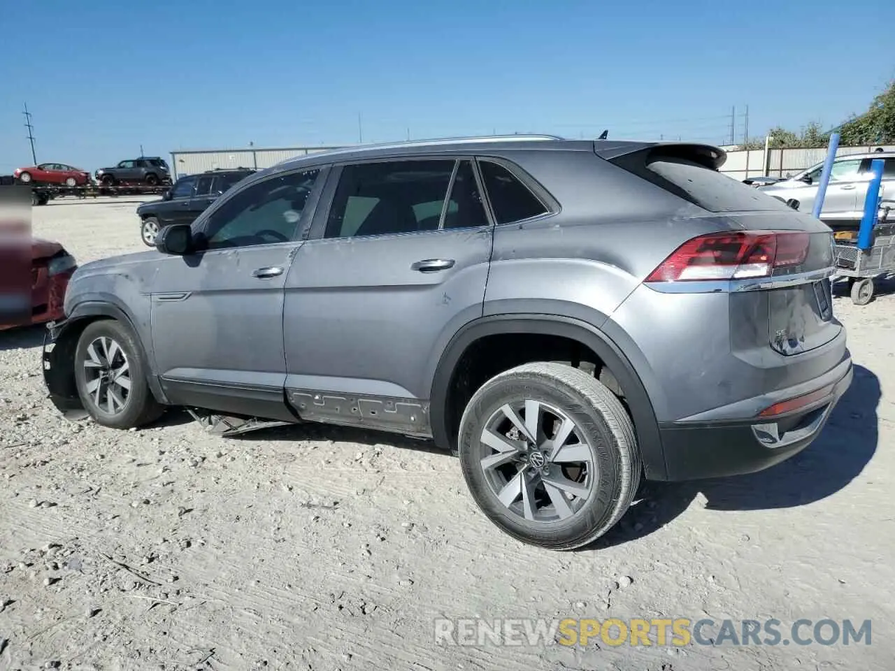 2 Photograph of a damaged car 1V2DC2CA4PC206390 VOLKSWAGEN ATLAS 2023