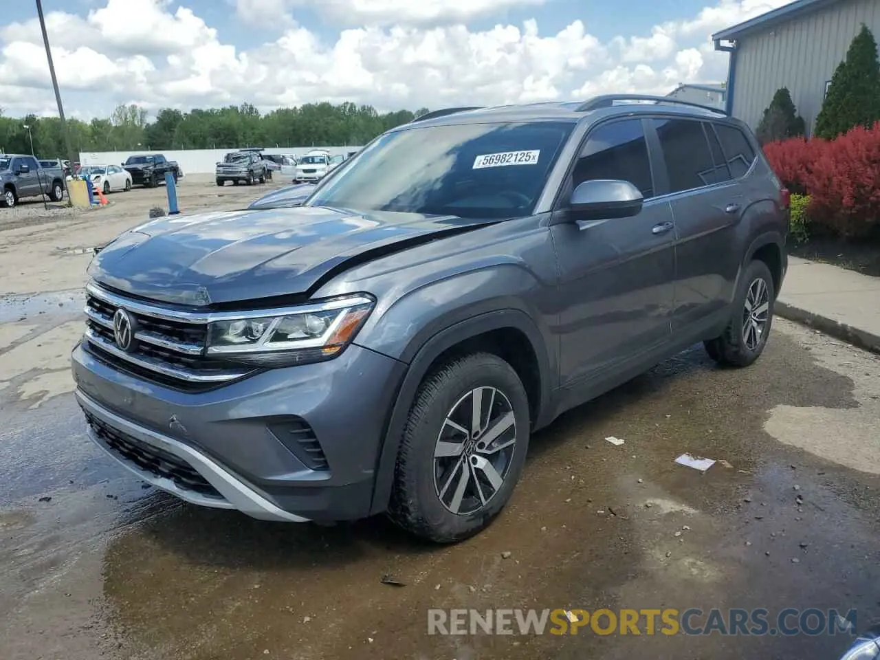 1 Photograph of a damaged car 1V2DP2CA0PC508084 VOLKSWAGEN ATLAS 2023