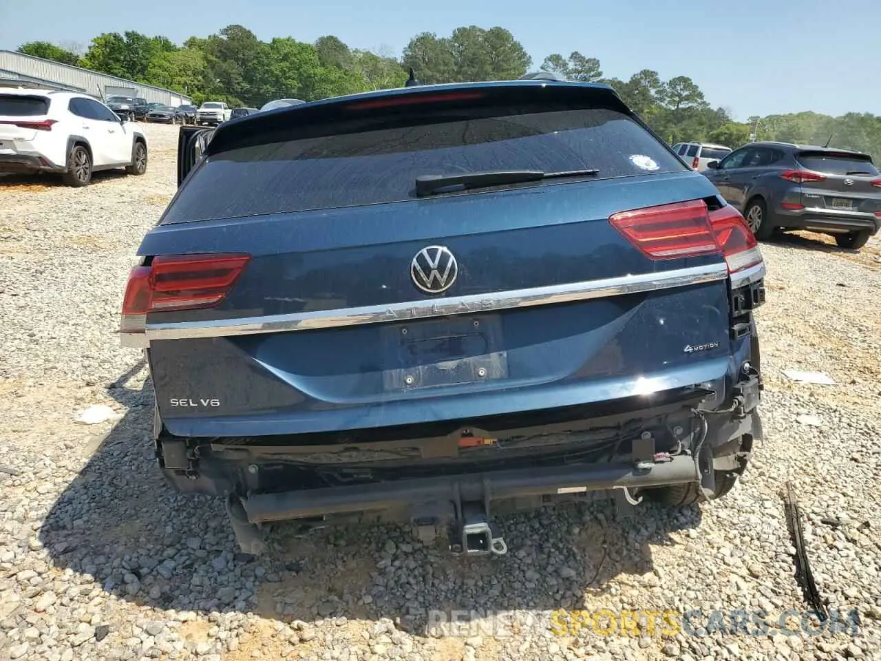 6 Photograph of a damaged car 1V2FE2CA9PC216805 VOLKSWAGEN ATLAS 2023