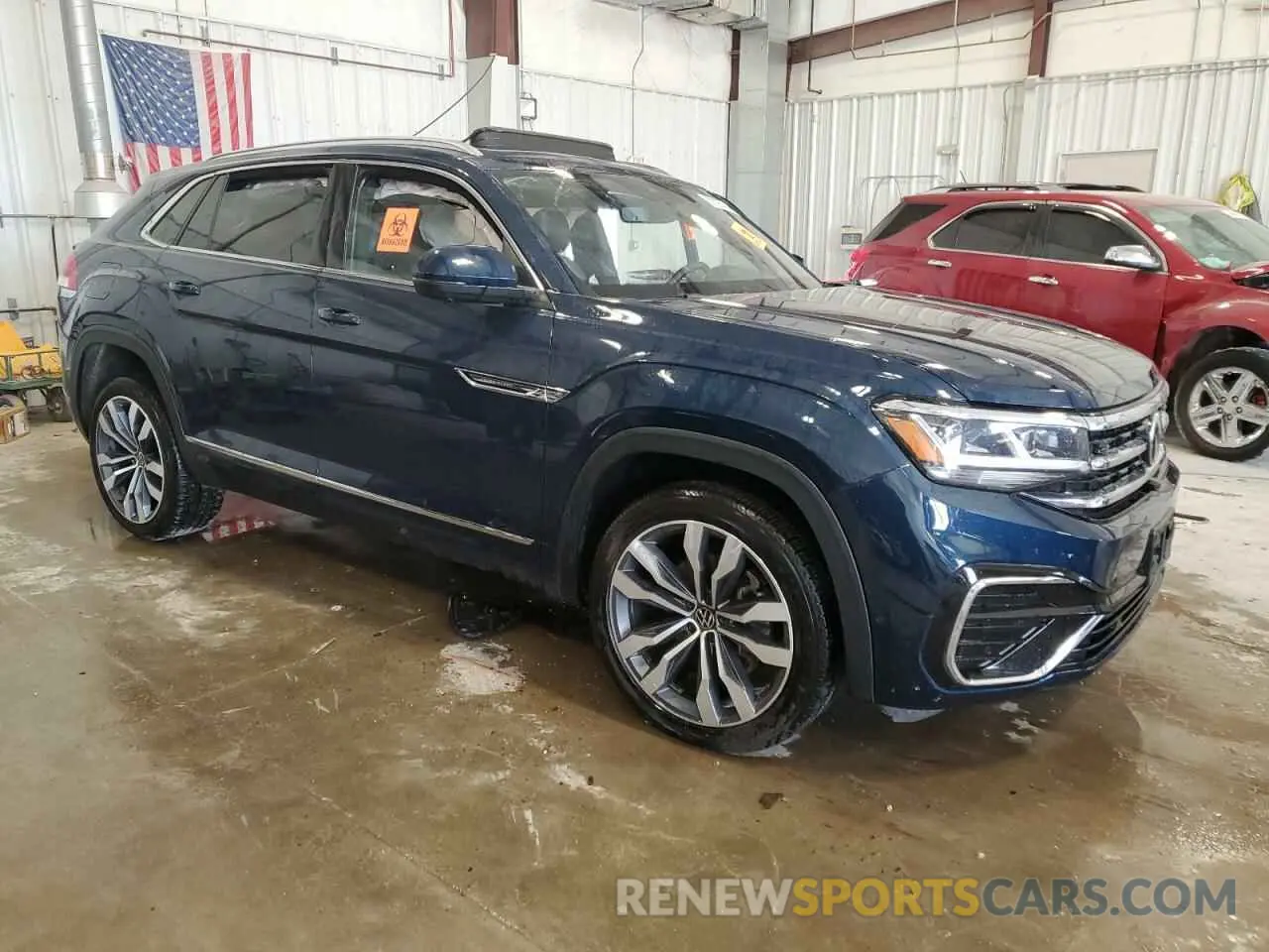 4 Photograph of a damaged car 1V2FE2CA9PC221910 VOLKSWAGEN ATLAS 2023