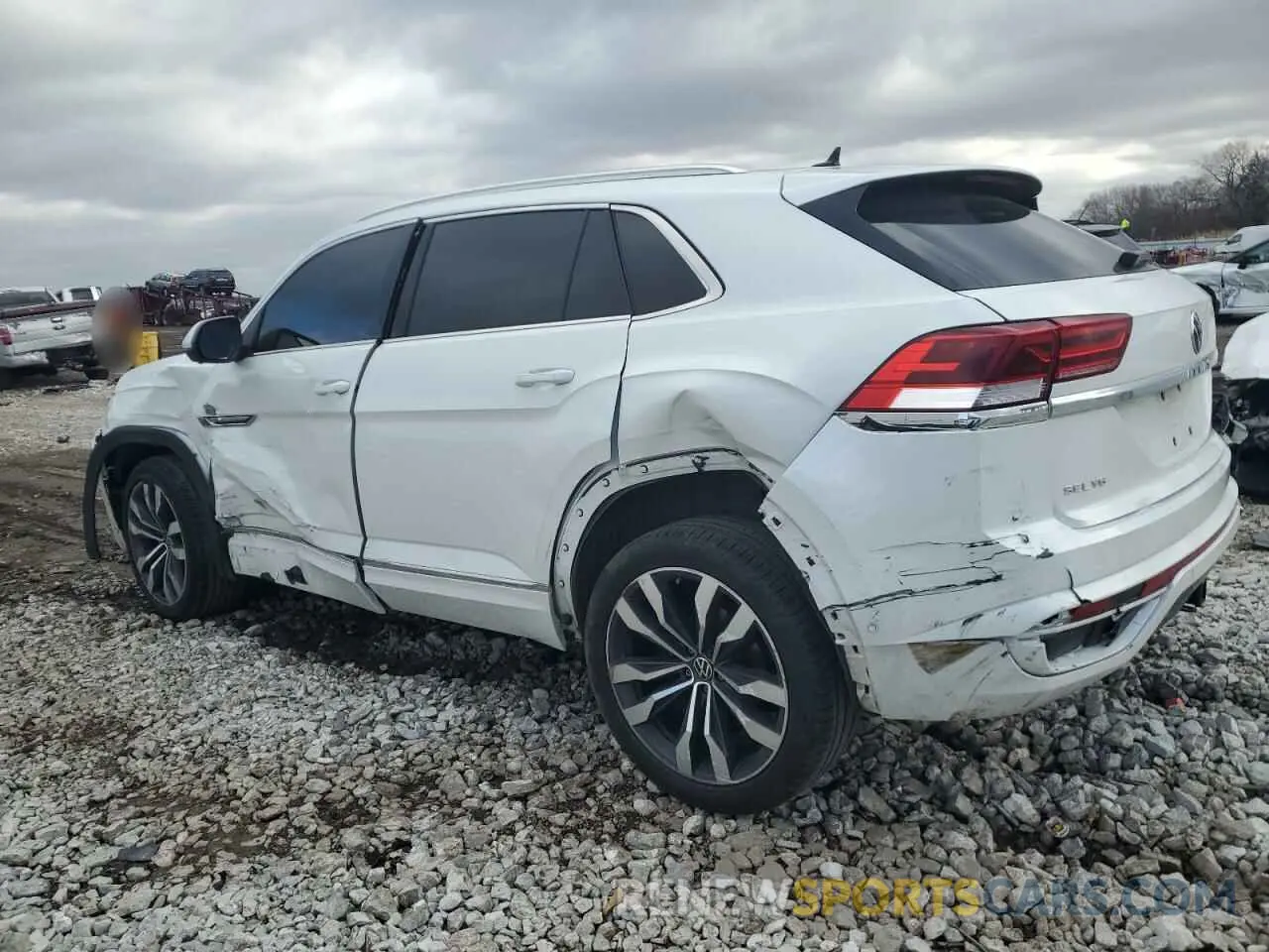 2 Photograph of a damaged car 1V2FE2CAXPC200869 VOLKSWAGEN ATLAS 2023