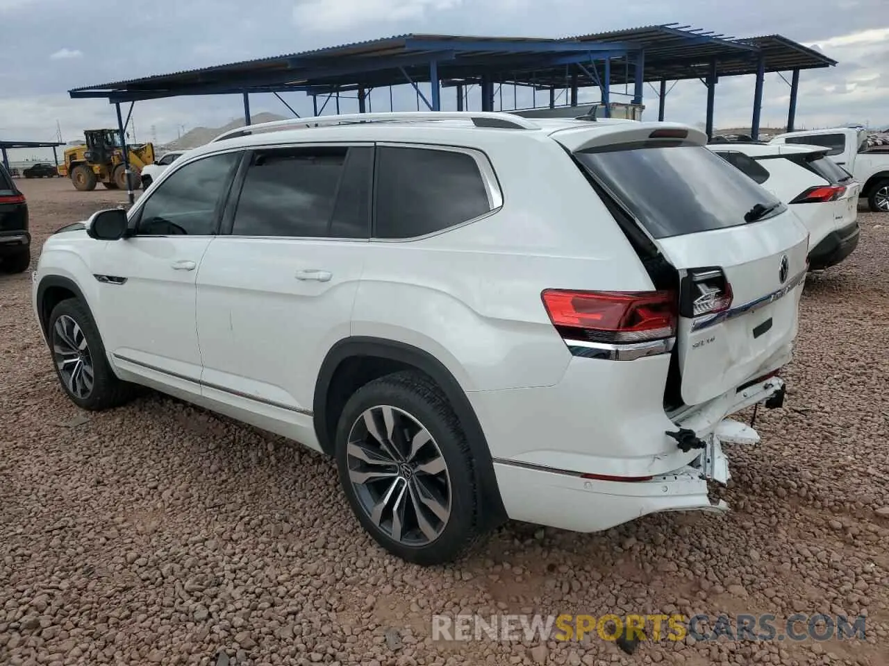 2 Photograph of a damaged car 1V2FR2CA2PC527335 VOLKSWAGEN ATLAS 2023