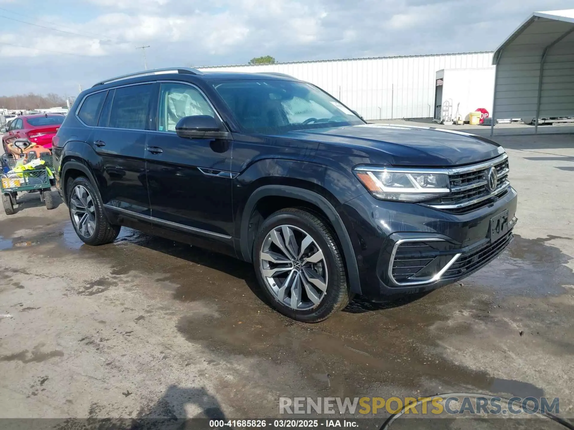 1 Photograph of a damaged car 1V2FR2CA2PC557077 VOLKSWAGEN ATLAS 2023