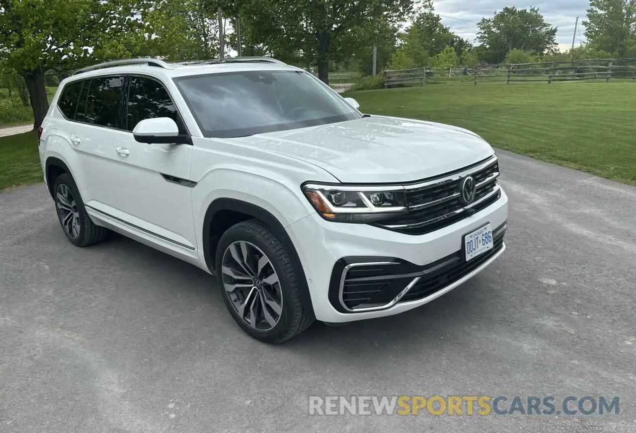 1 Photograph of a damaged car 1V2FR2CA6PC556336 VOLKSWAGEN ATLAS 2023