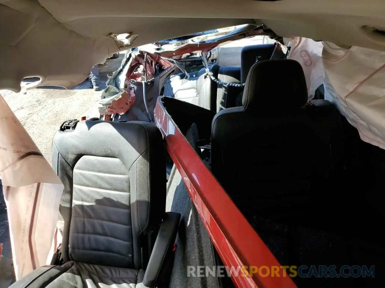 10 Photograph of a damaged car 1V2FR2CA7PC512961 VOLKSWAGEN ATLAS 2023