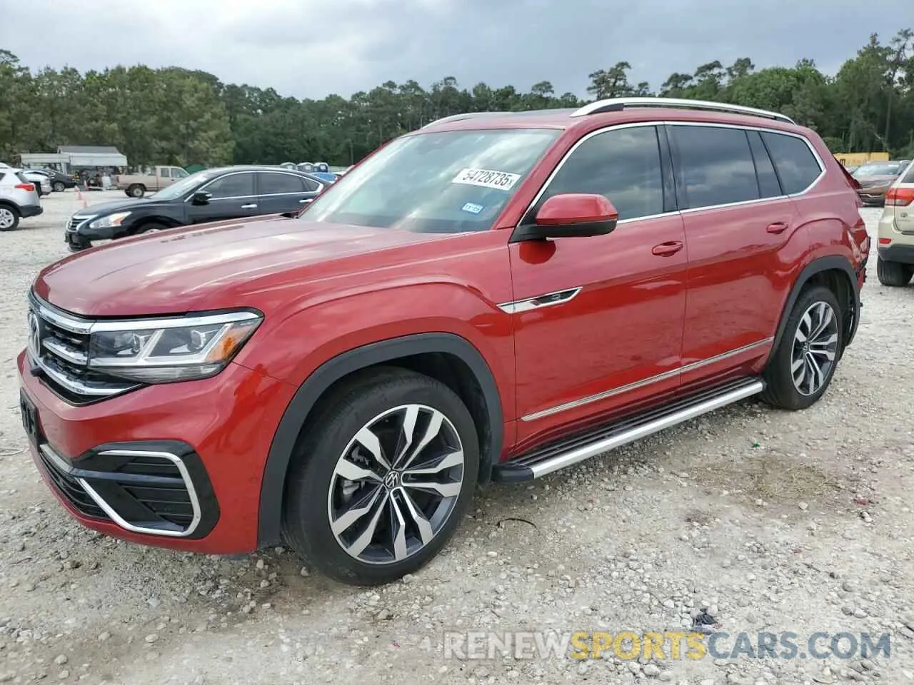 1 Photograph of a damaged car 1V2FR2CAXPC516535 VOLKSWAGEN ATLAS 2023