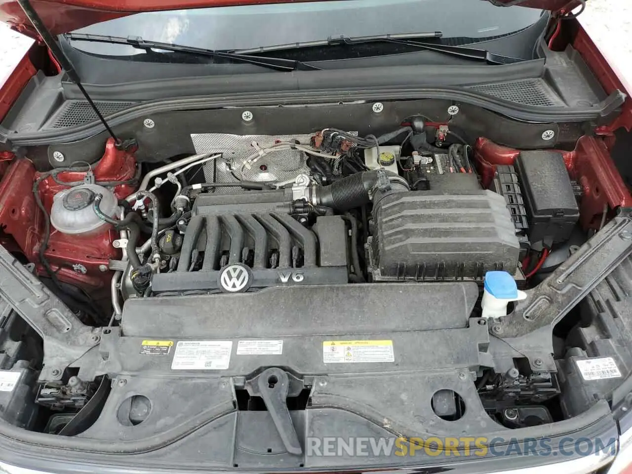 12 Photograph of a damaged car 1V2FR2CAXPC516535 VOLKSWAGEN ATLAS 2023