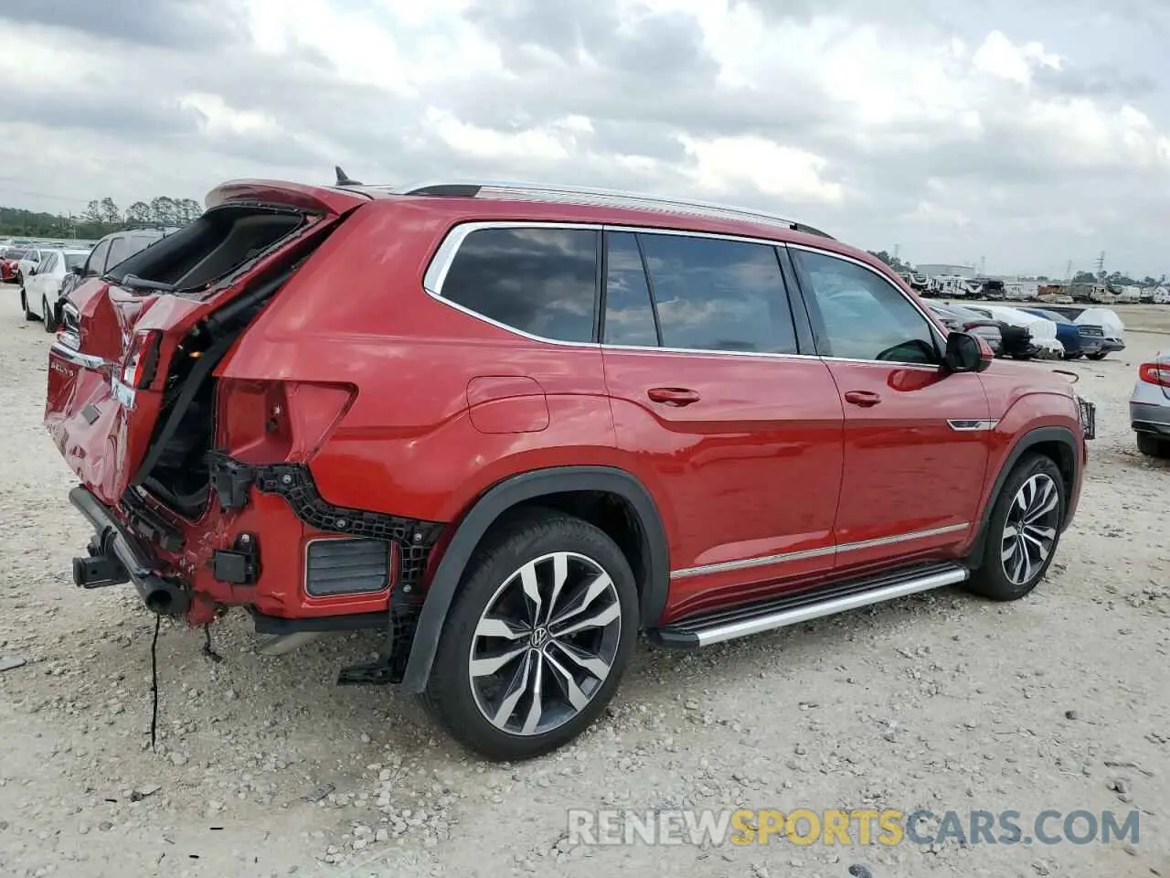 3 Photograph of a damaged car 1V2FR2CAXPC516535 VOLKSWAGEN ATLAS 2023