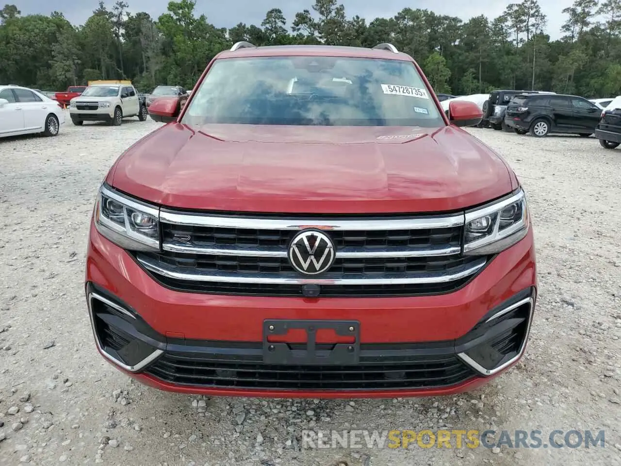 5 Photograph of a damaged car 1V2FR2CAXPC516535 VOLKSWAGEN ATLAS 2023