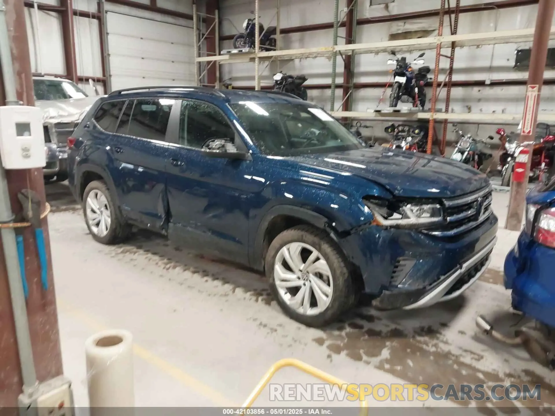 1 Photograph of a damaged car 1V2HP2CA0PC516123 VOLKSWAGEN ATLAS 2023