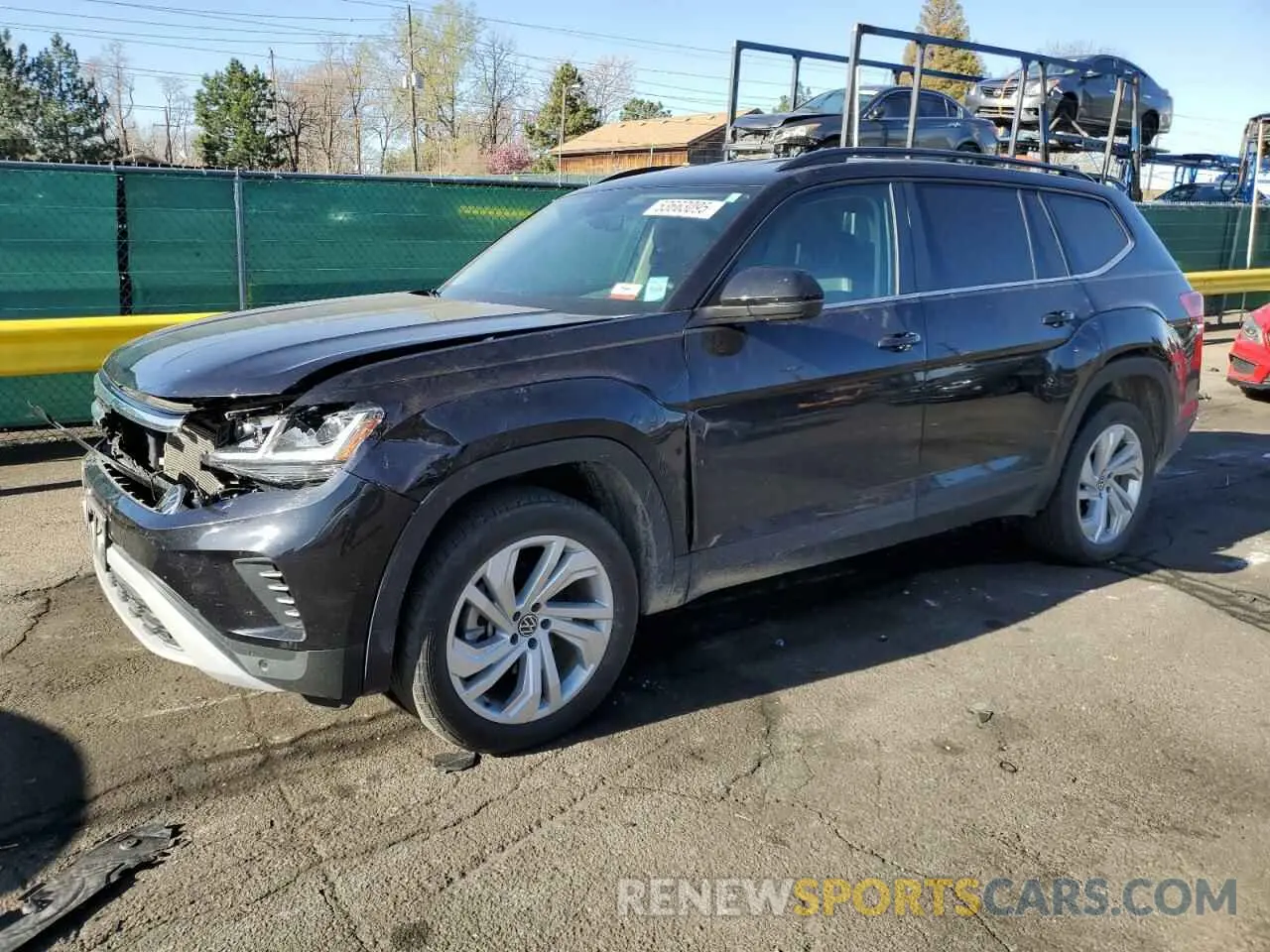 1 Photograph of a damaged car 1V2HP2CA7PC527104 VOLKSWAGEN ATLAS 2023