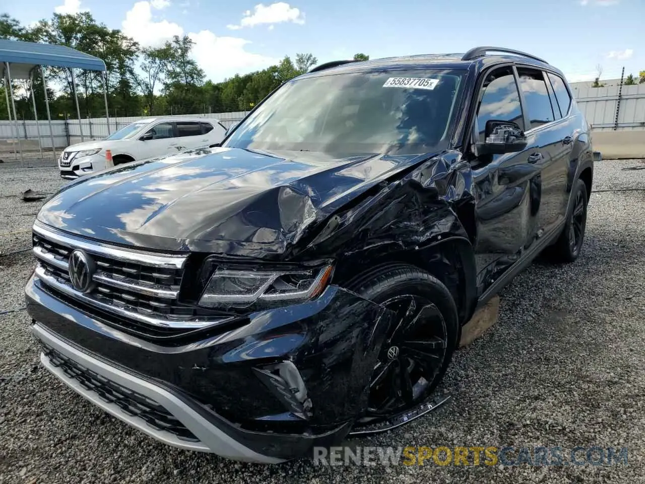 1 Photograph of a damaged car 1V2HP2CA7PC550740 VOLKSWAGEN ATLAS 2023