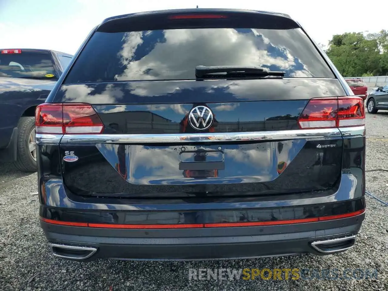 6 Photograph of a damaged car 1V2HP2CA7PC550740 VOLKSWAGEN ATLAS 2023