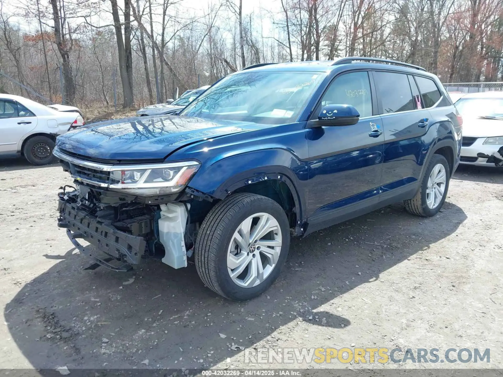 2 Photograph of a damaged car 1V2HR2CA2PC505456 VOLKSWAGEN ATLAS 2023