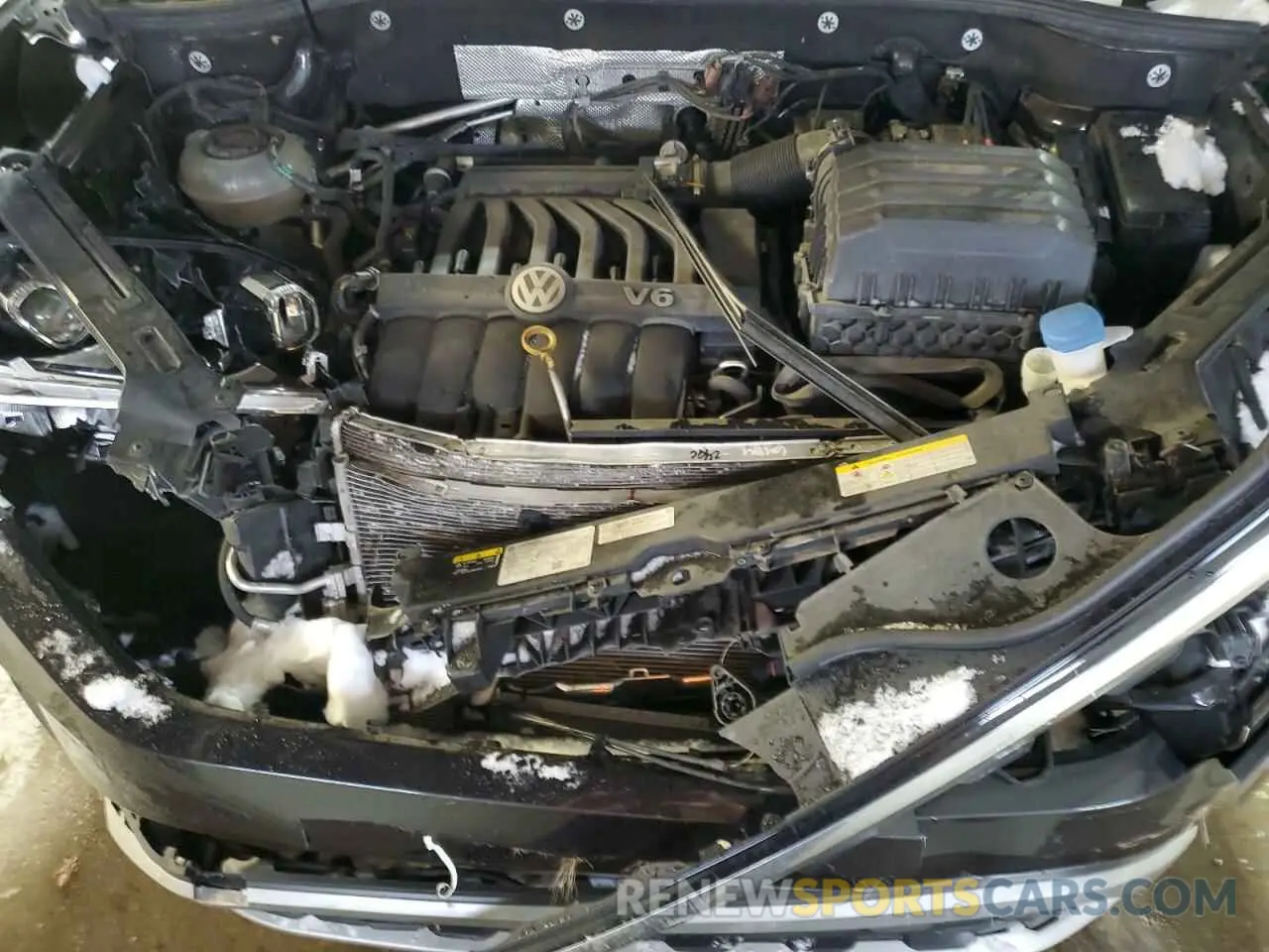12 Photograph of a damaged car 1V2HR2CA6PC514502 VOLKSWAGEN ATLAS 2023