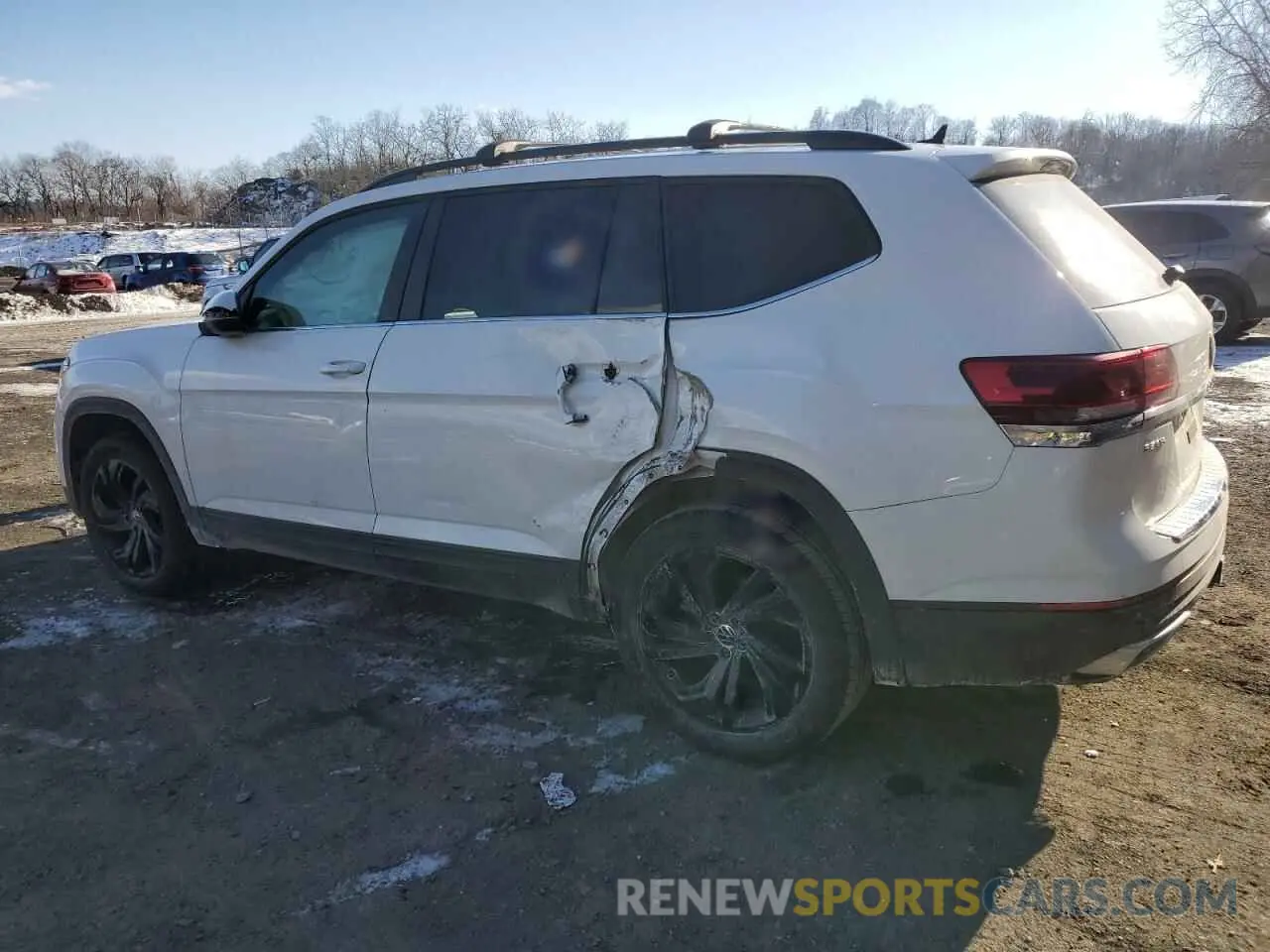 2 Photograph of a damaged car 1V2HR2CA7PC532989 VOLKSWAGEN ATLAS 2023