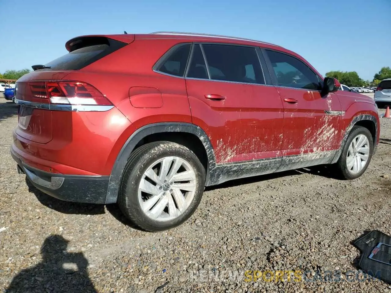 3 Photograph of a damaged car 1V2JE2CA1PC218347 VOLKSWAGEN ATLAS 2023