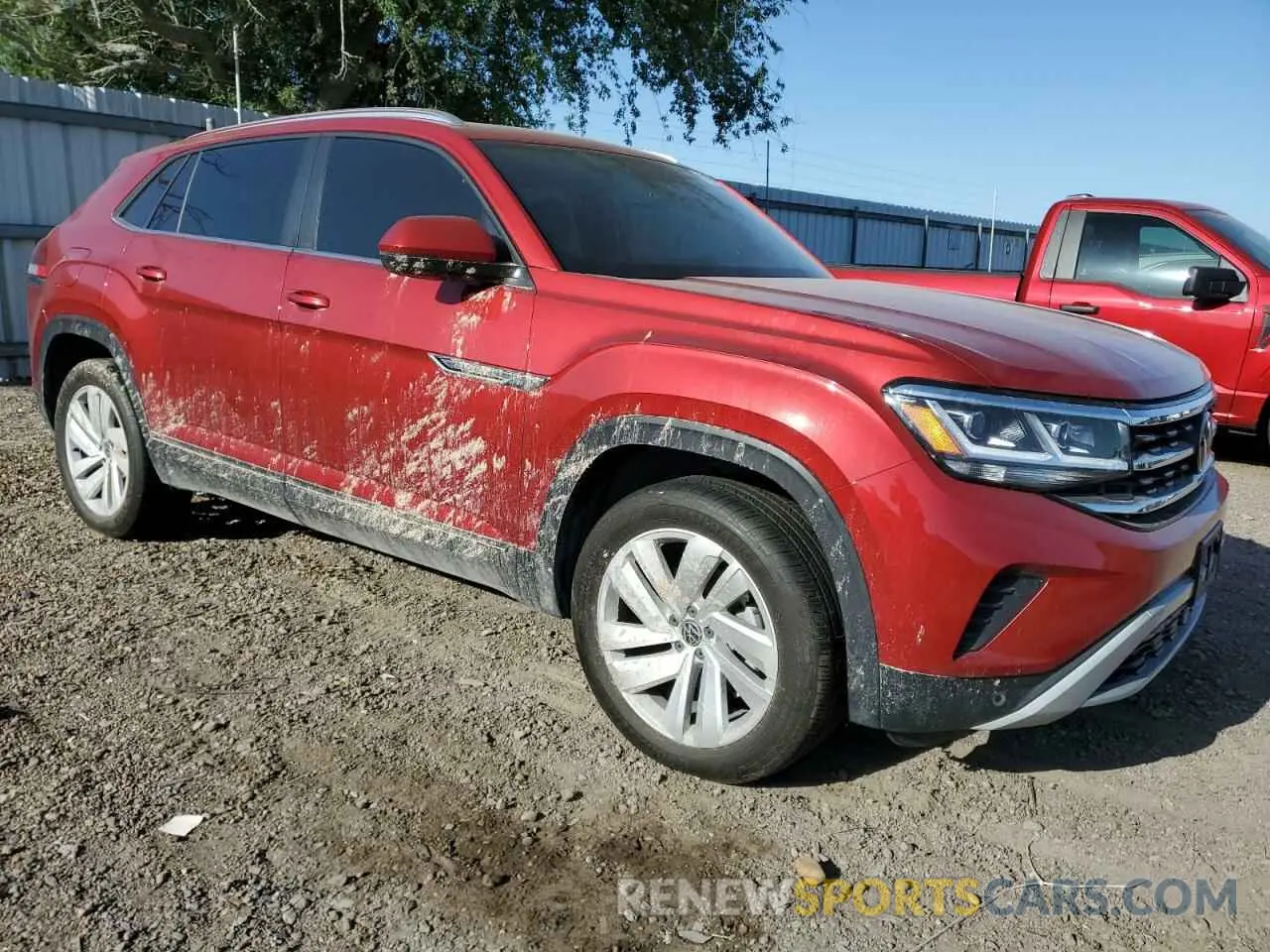 4 Photograph of a damaged car 1V2JE2CA1PC218347 VOLKSWAGEN ATLAS 2023
