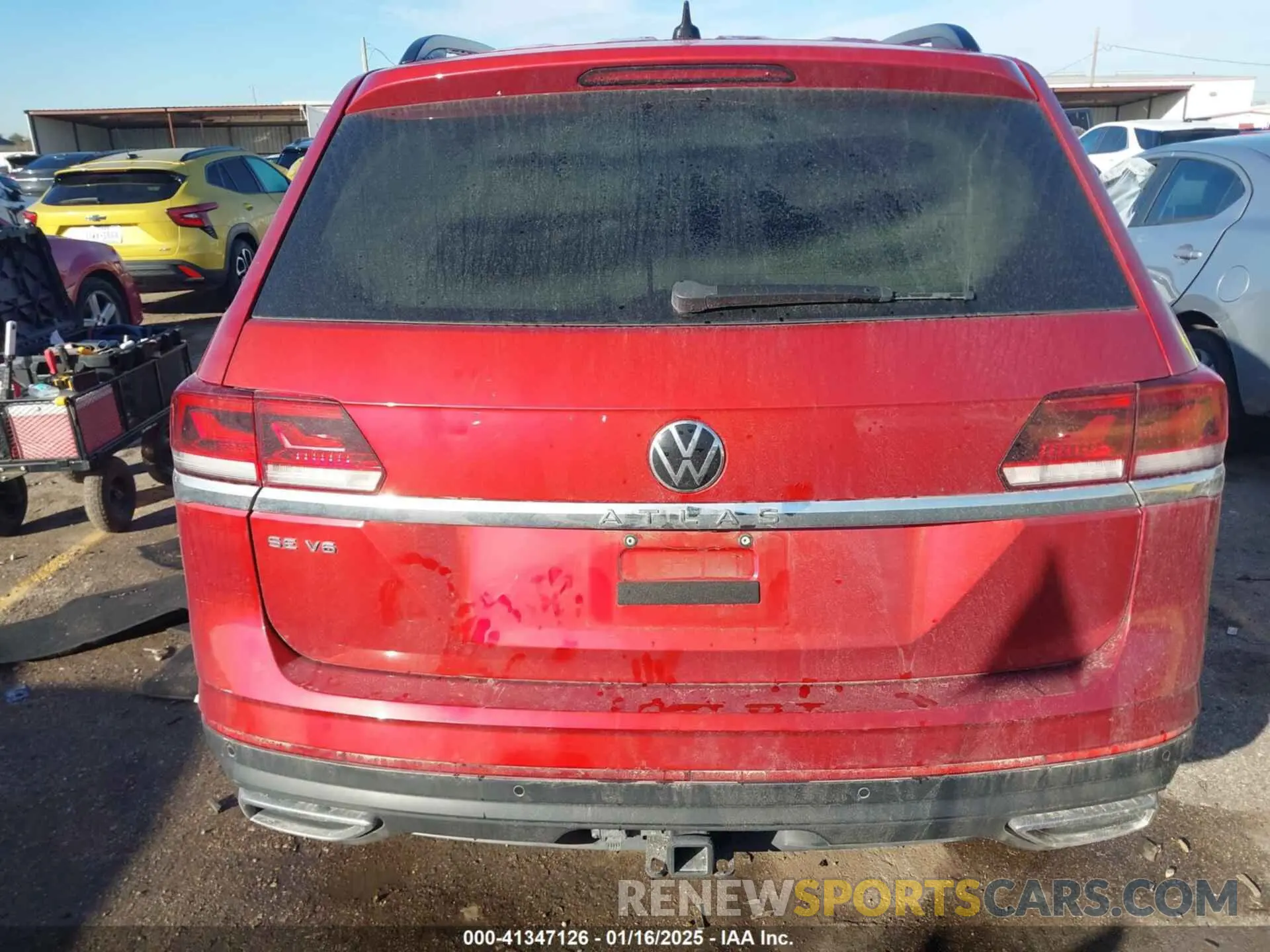 16 Photograph of a damaged car 1V2JR2CA0PC538697 VOLKSWAGEN ATLAS 2023