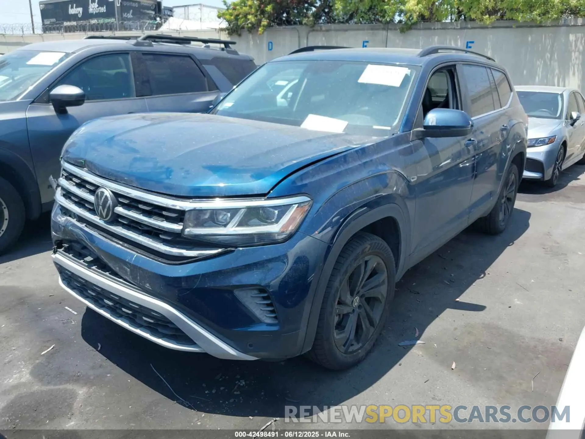 2 Photograph of a damaged car 1V2JR2CA5PC530112 VOLKSWAGEN ATLAS 2023