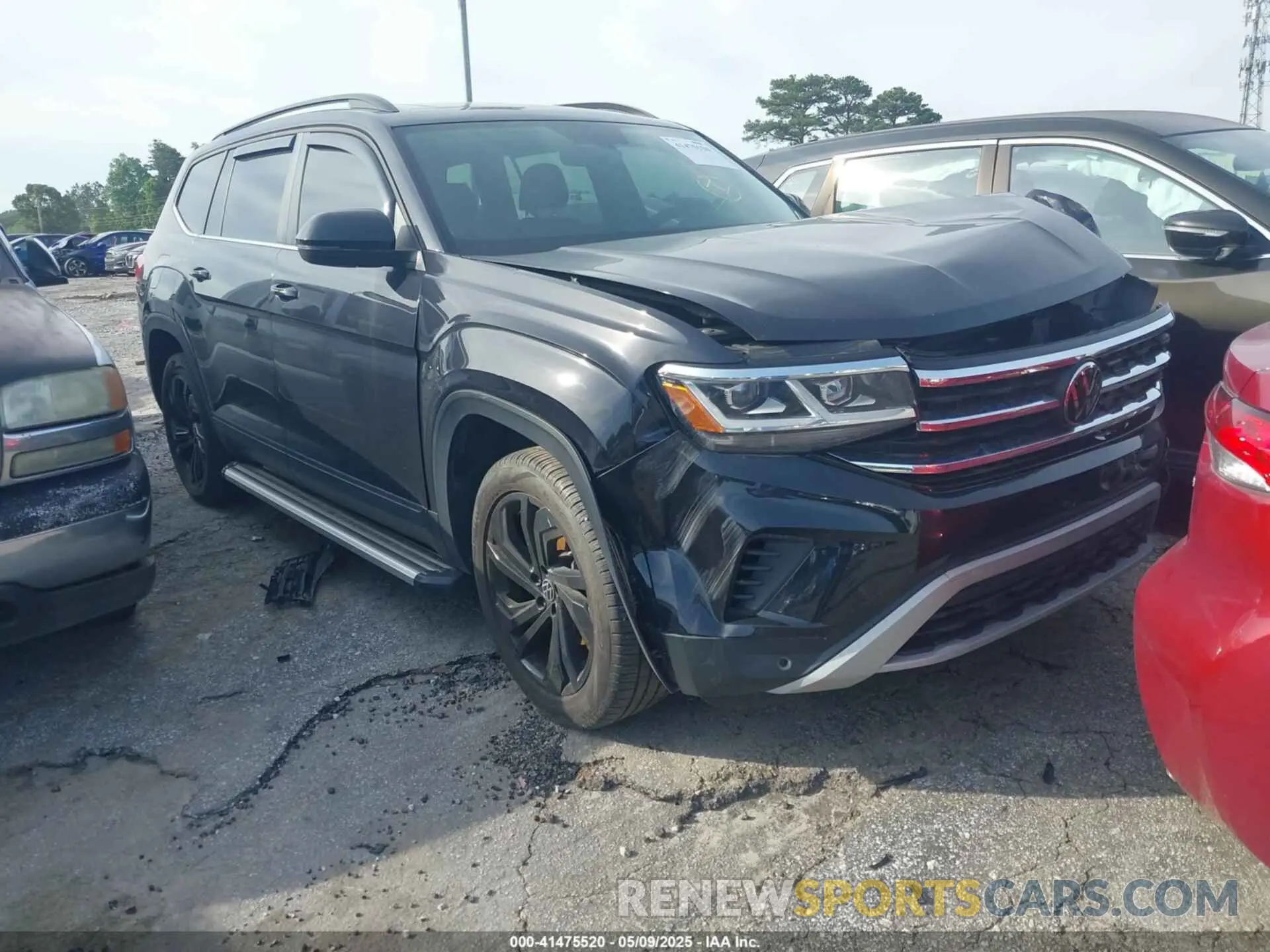 1 Photograph of a damaged car 1V2JR2CA6PC504408 VOLKSWAGEN ATLAS 2023
