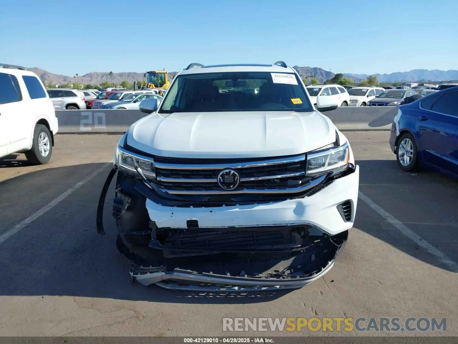 12 Photograph of a damaged car 1V2JR2CA8PC548121 VOLKSWAGEN ATLAS 2023