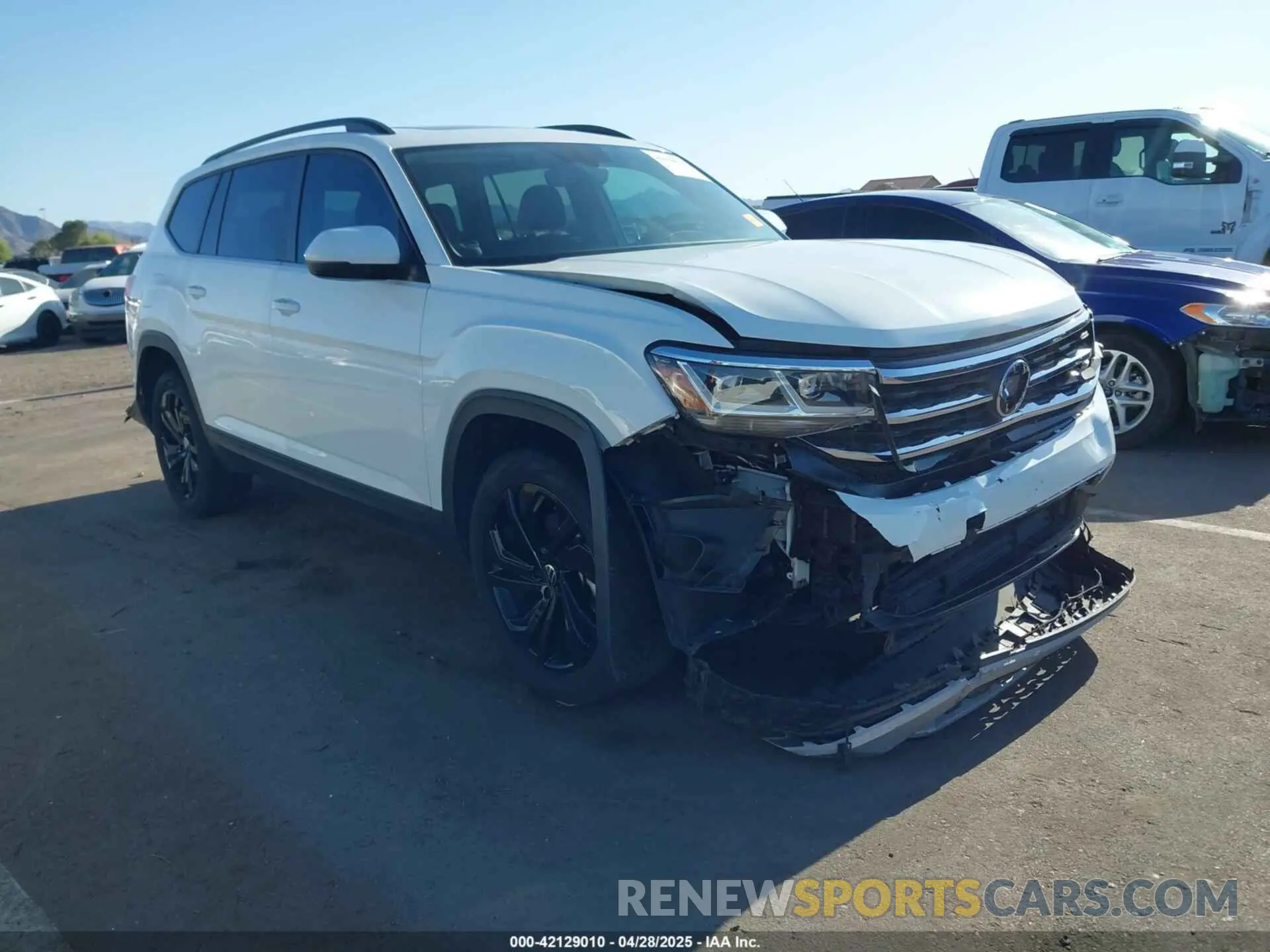 6 Photograph of a damaged car 1V2JR2CA8PC548121 VOLKSWAGEN ATLAS 2023