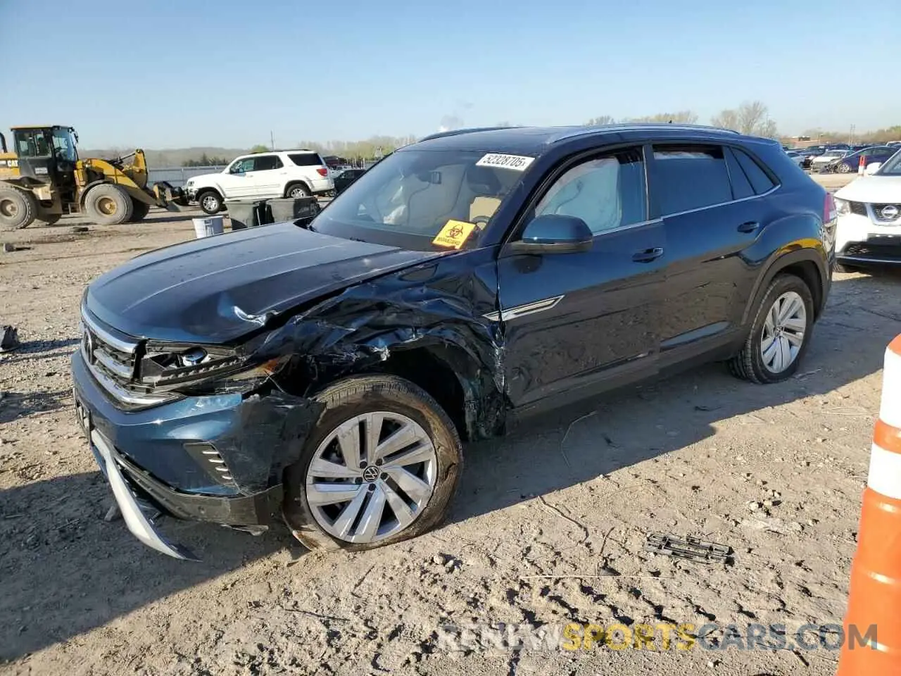 1 Photograph of a damaged car 1V2KE2CAXPC219646 VOLKSWAGEN ATLAS 2023