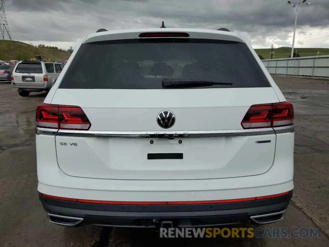 6 Photograph of a damaged car 1V2KR2CA0PC529535 VOLKSWAGEN ATLAS 2023
