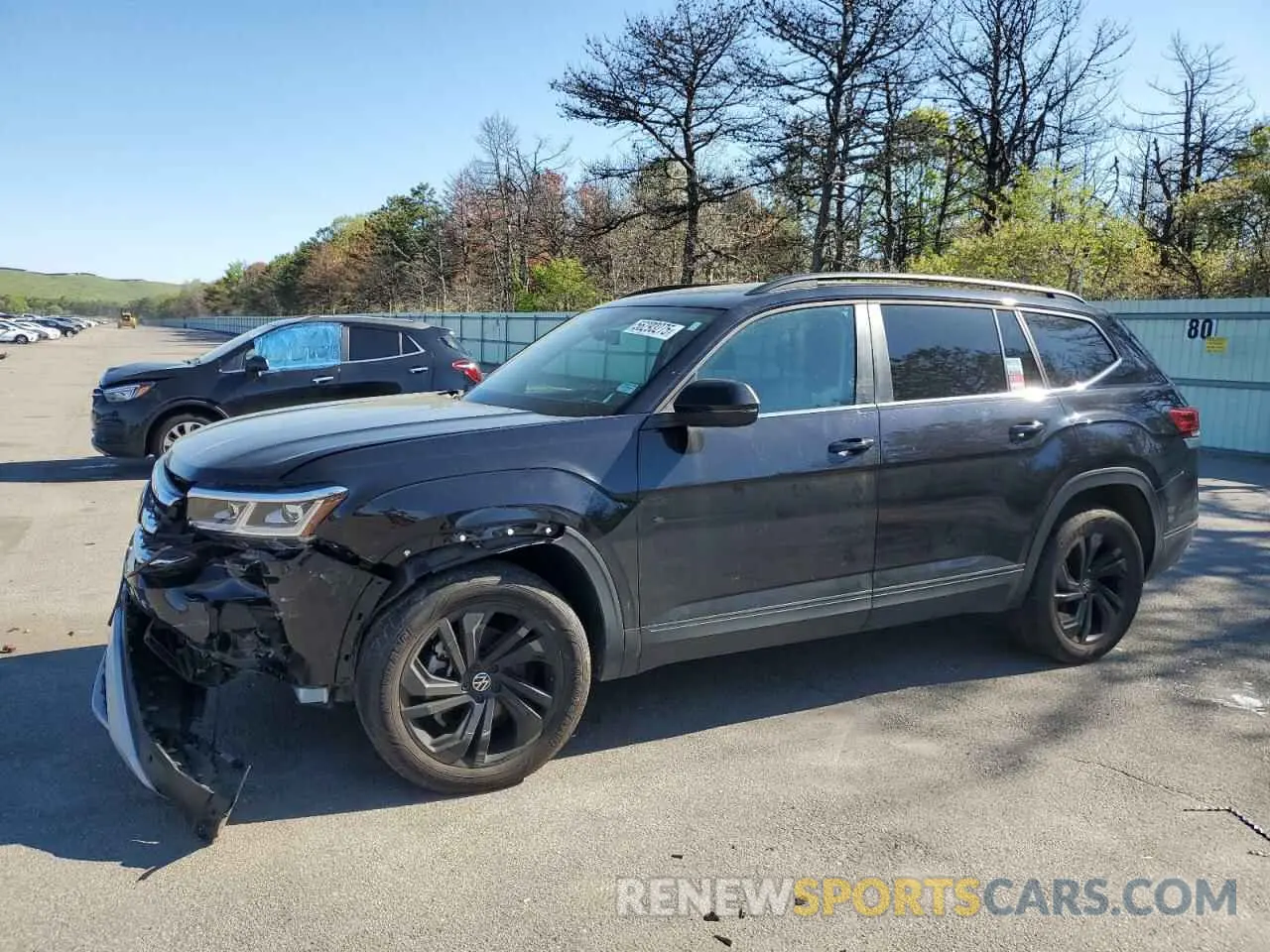 1 Photograph of a damaged car 1V2KR2CA3PC521929 VOLKSWAGEN ATLAS 2023