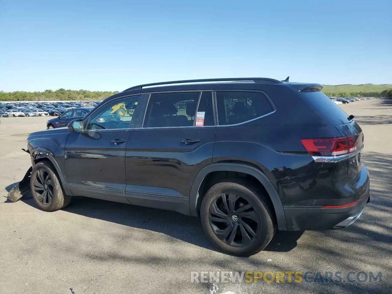 2 Photograph of a damaged car 1V2KR2CA3PC521929 VOLKSWAGEN ATLAS 2023