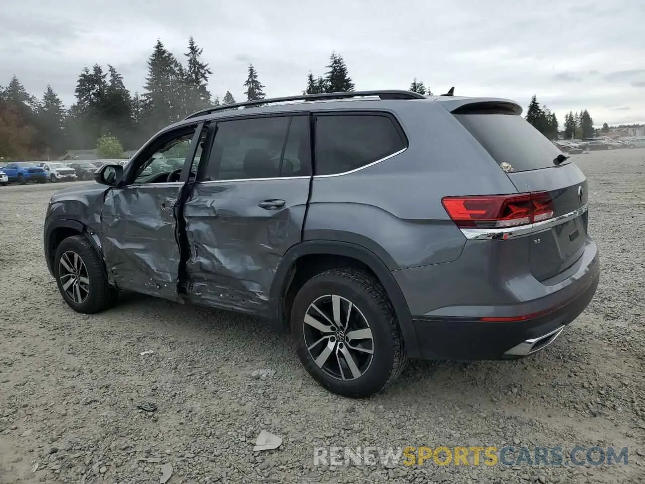 2 Photograph of a damaged car 1V2LP2CA2PC503903 VOLKSWAGEN ATLAS 2023