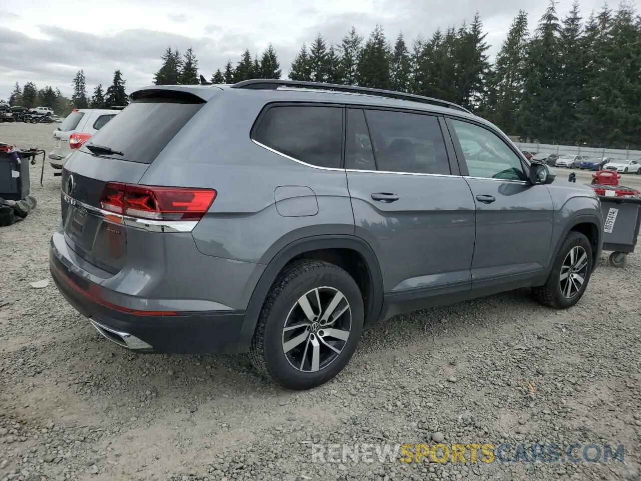 3 Photograph of a damaged car 1V2LP2CA2PC503903 VOLKSWAGEN ATLAS 2023