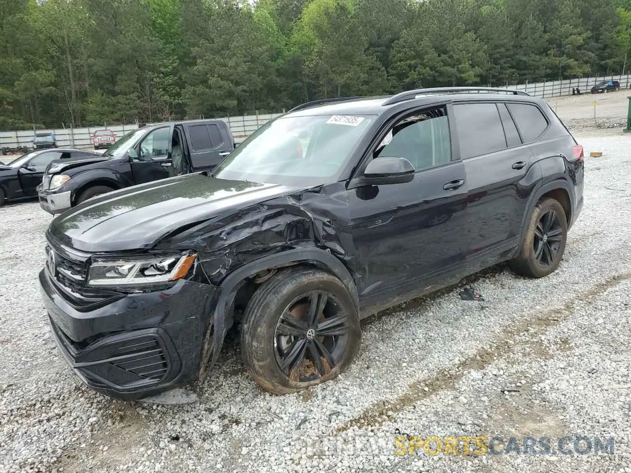 1 Photograph of a damaged car 1V2SR2CA1PC552029 VOLKSWAGEN ATLAS 2023