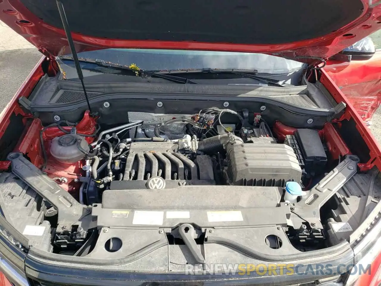 11 Photograph of a damaged car 1V2SR2CA4PC511555 VOLKSWAGEN ATLAS 2023