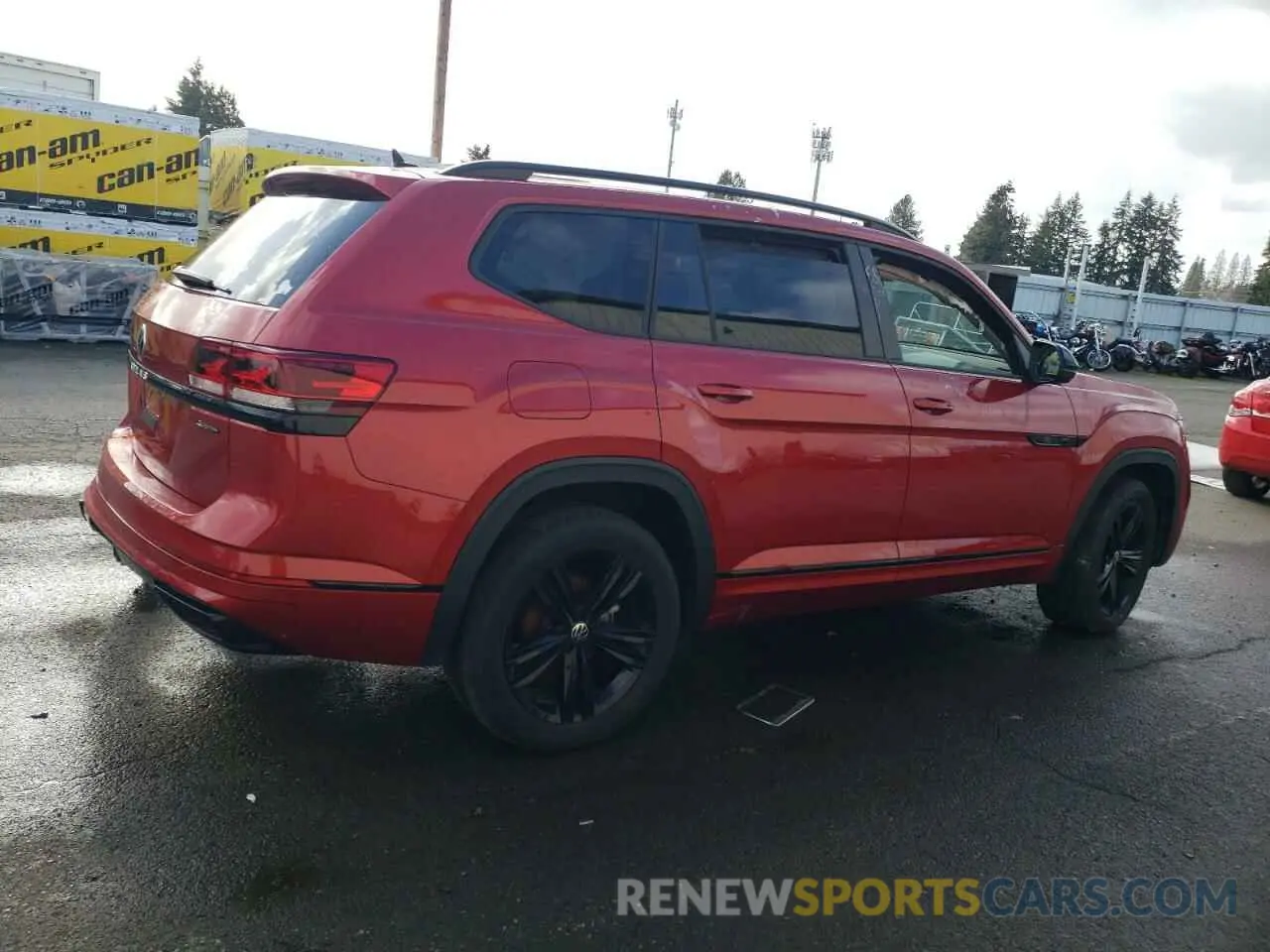 3 Photograph of a damaged car 1V2SR2CA4PC511555 VOLKSWAGEN ATLAS 2023