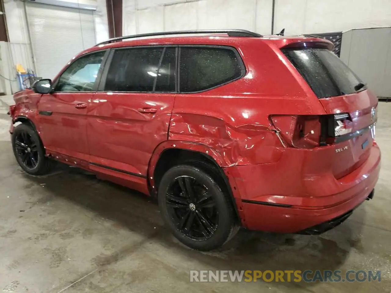 2 Photograph of a damaged car 1V2SR2CA7PC516507 VOLKSWAGEN ATLAS 2023