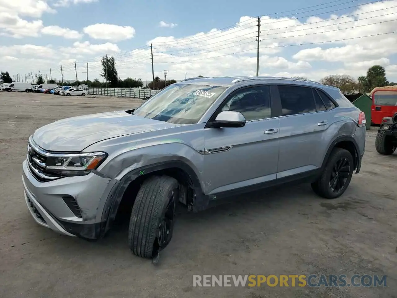 1 Photograph of a damaged car 1V2WC2CA4PC201599 VOLKSWAGEN ATLAS 2023