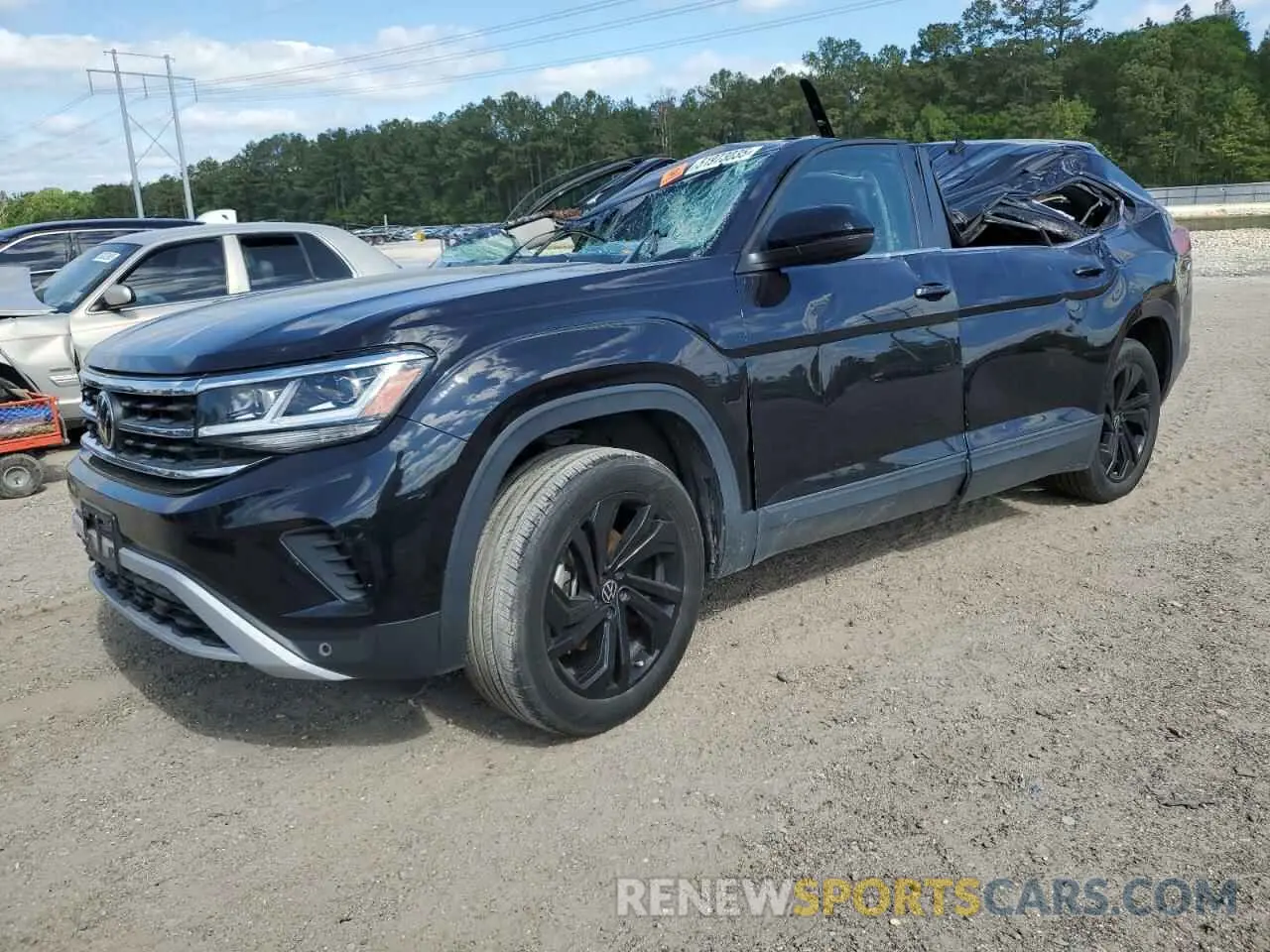 1 Photograph of a damaged car 1V2WR2CA7PC500650 VOLKSWAGEN ATLAS 2023