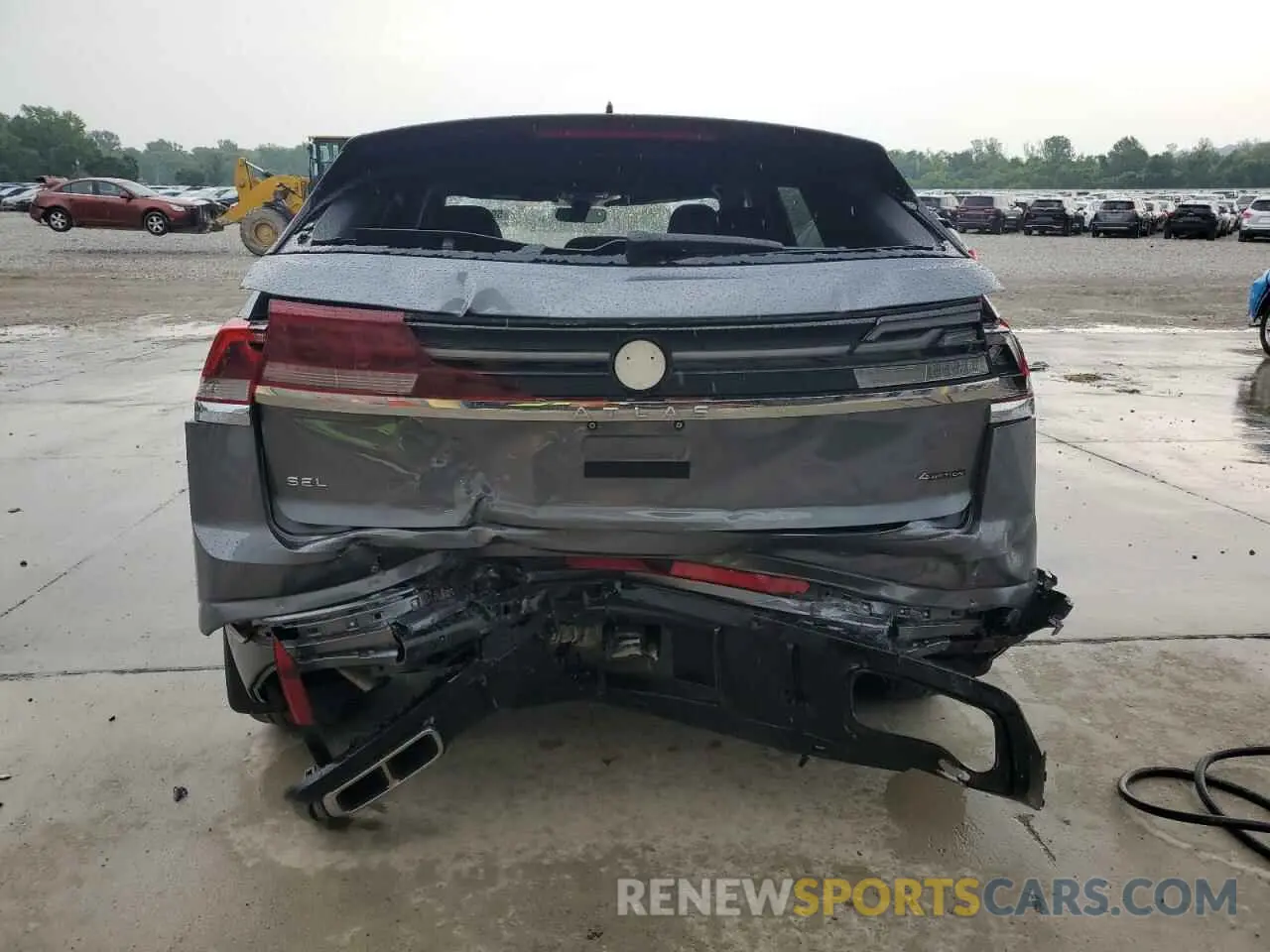 6 Photograph of a damaged car 1V2AE2CA0RC201364 VOLKSWAGEN ATLAS 2024