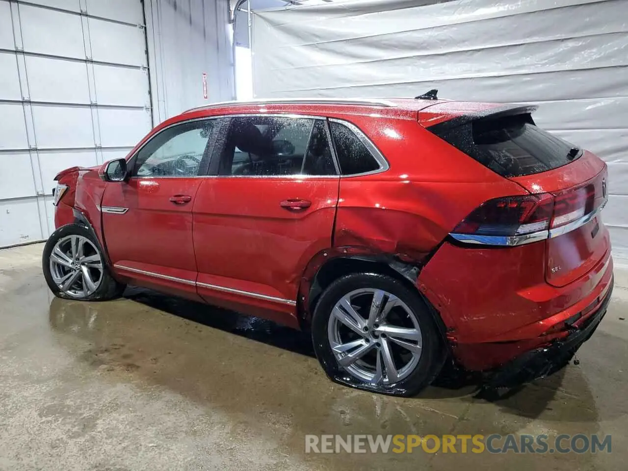2 Photograph of a damaged car 1V2AE2CA4RC216465 VOLKSWAGEN ATLAS 2024