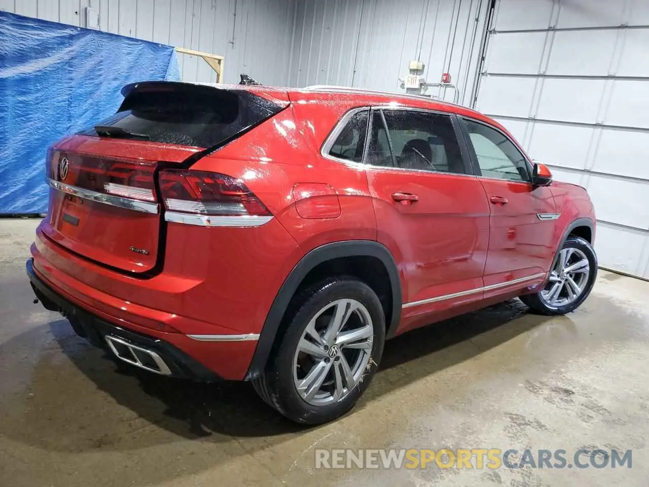 3 Photograph of a damaged car 1V2AE2CA4RC216465 VOLKSWAGEN ATLAS 2024