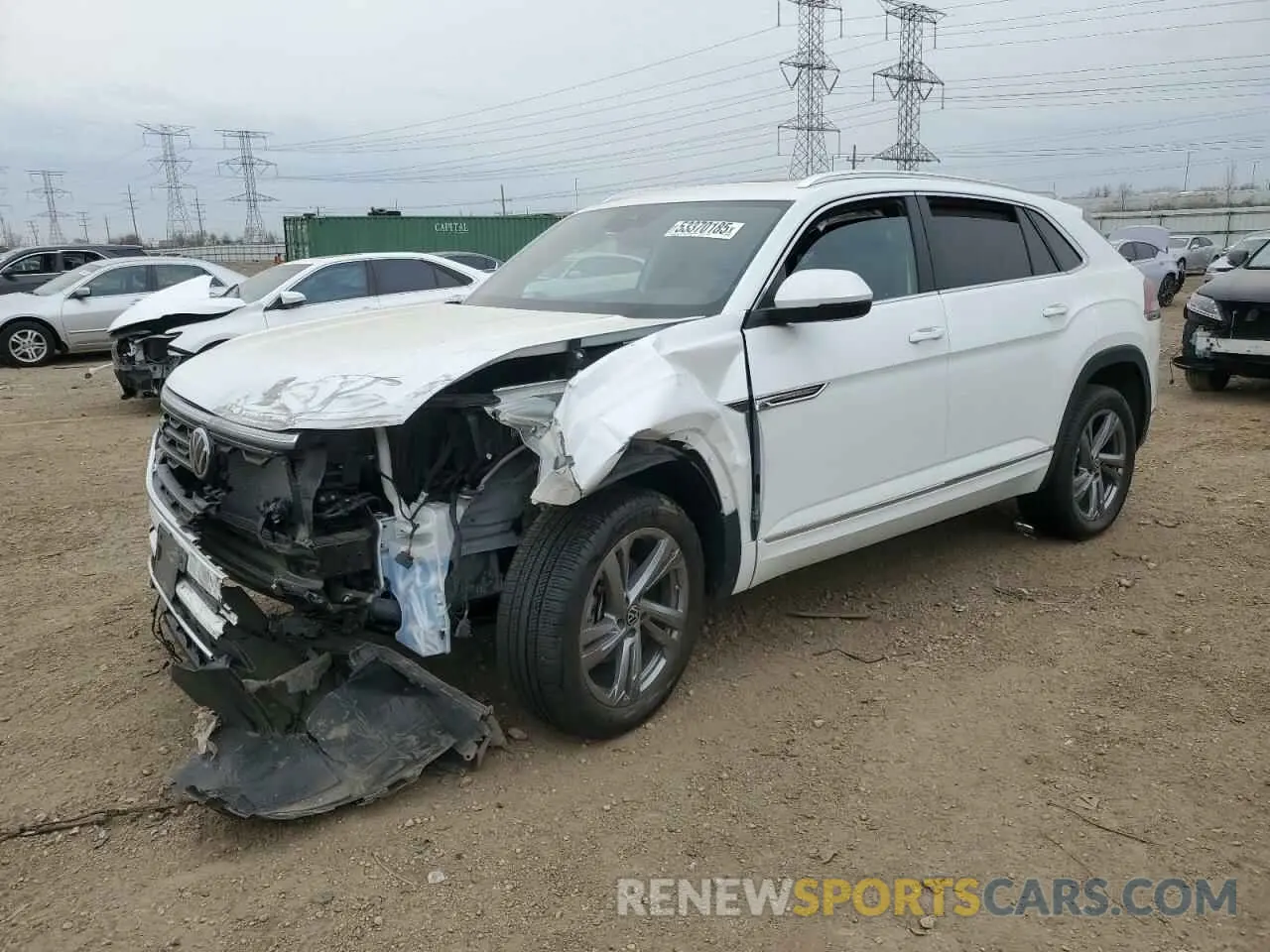 1 Photograph of a damaged car 1V2AE2CA5RC241990 VOLKSWAGEN ATLAS 2024
