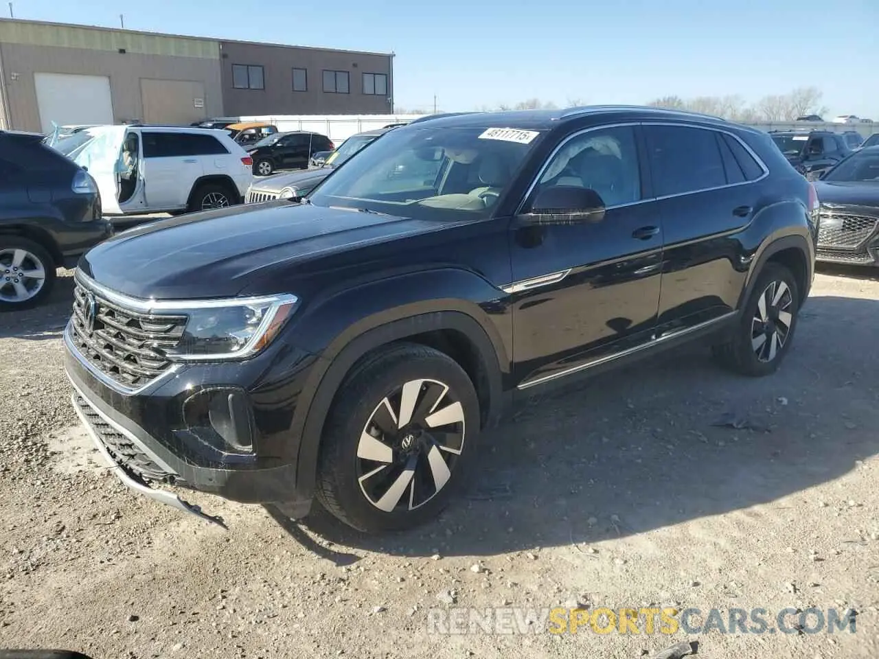 1 Photograph of a damaged car 1V2BE2CA7RC254177 VOLKSWAGEN ATLAS 2024