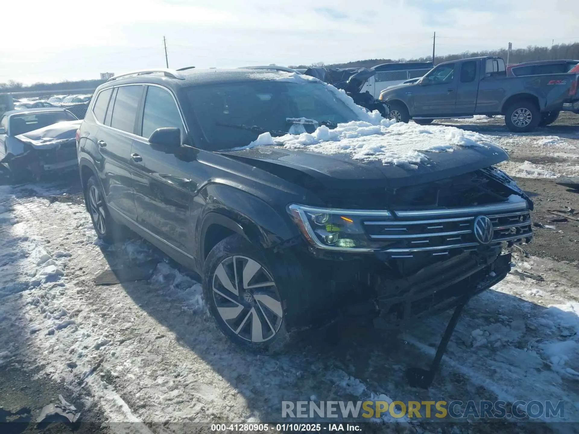 1 Photograph of a damaged car 1V2BR2CA5RC519196 VOLKSWAGEN ATLAS 2024