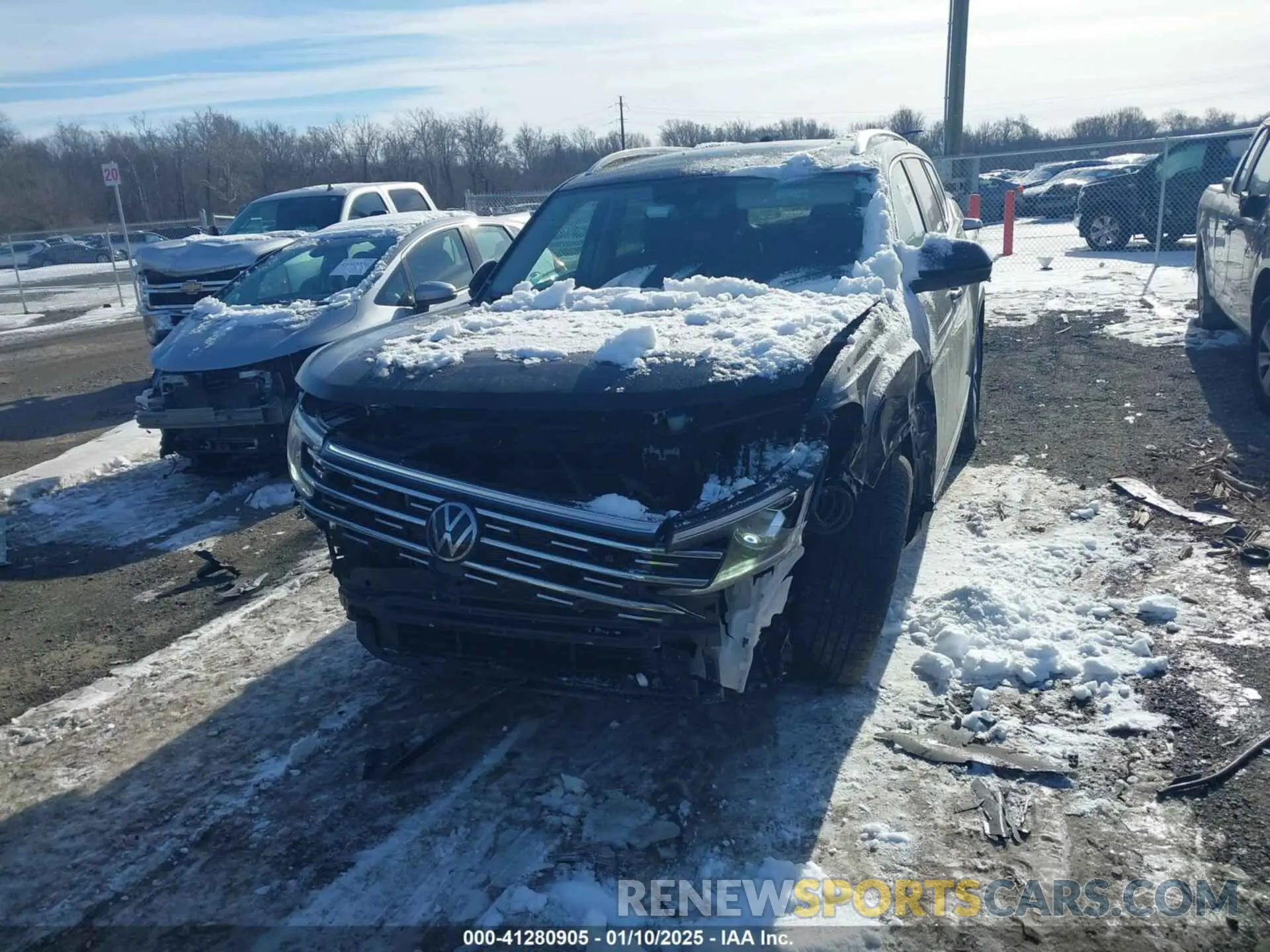 12 Photograph of a damaged car 1V2BR2CA5RC519196 VOLKSWAGEN ATLAS 2024