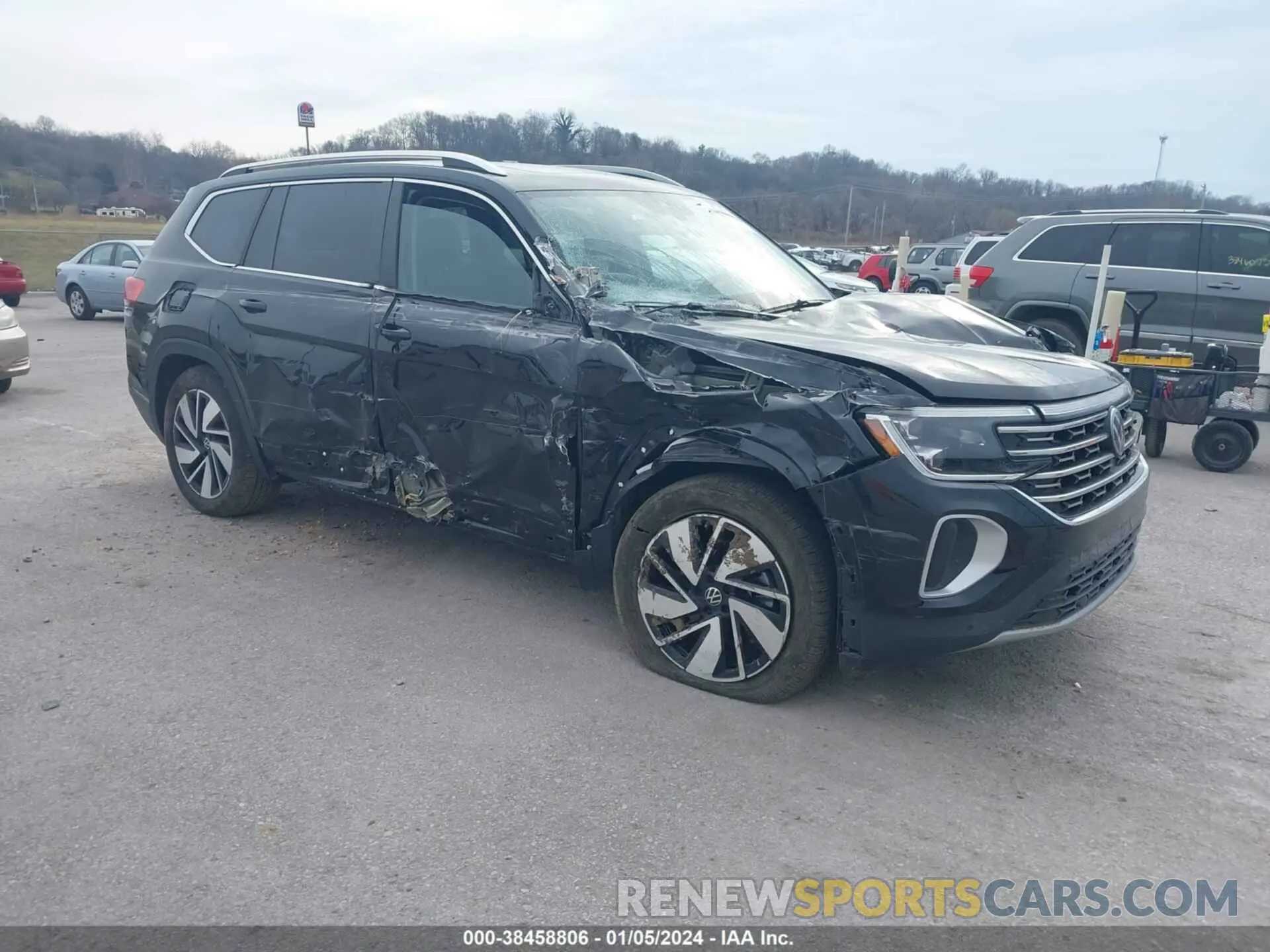 1 Photograph of a damaged car 1V2BR2CA6RC501063 VOLKSWAGEN ATLAS 2024