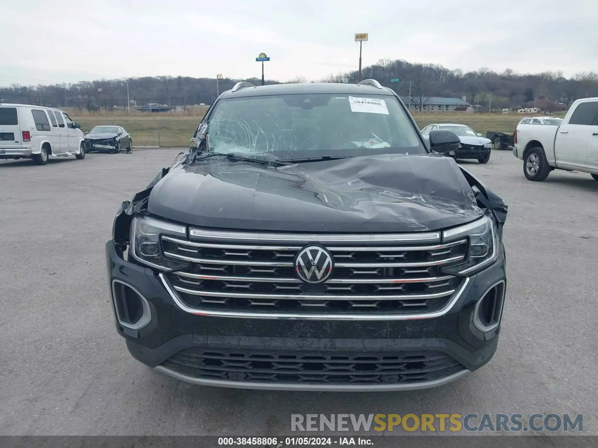6 Photograph of a damaged car 1V2BR2CA6RC501063 VOLKSWAGEN ATLAS 2024