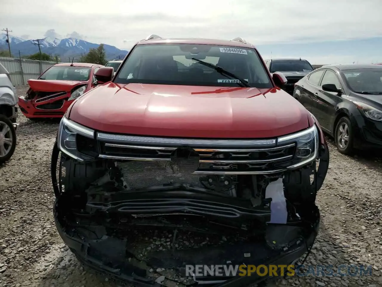 5 Photograph of a damaged car 1V2BR2CA8RC518317 VOLKSWAGEN ATLAS 2024